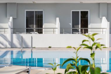 Standard Twin / Double Room, Pool Side, pool sight from room